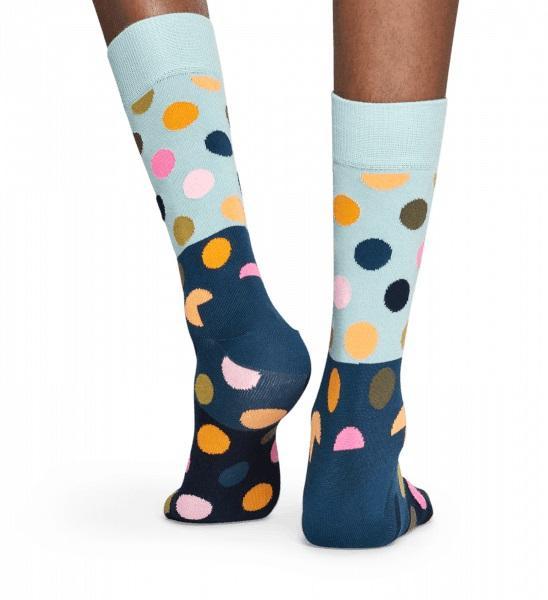 Happy Socks zokni Happy Socks Big Dot Block Zokni - Sötétkék