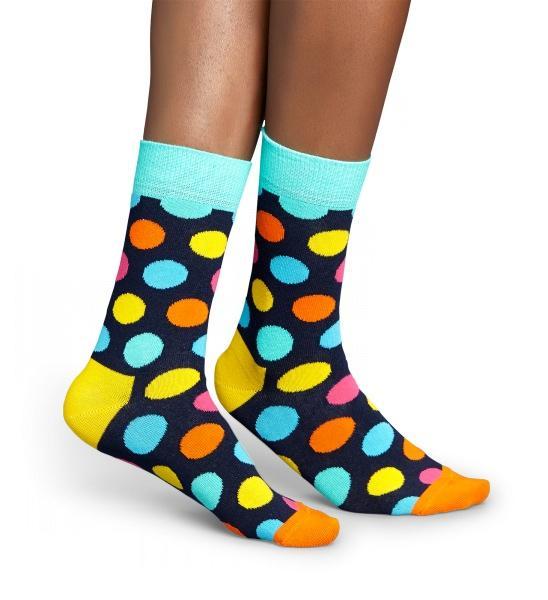 Happy Socks zokni Happy Socks Big Dot zokni kék zöld narancs türkíz zöld