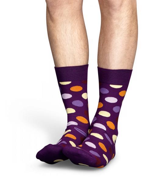 Happy Socks zokni Happy Socks Big Dot zokni narancs lila sárga