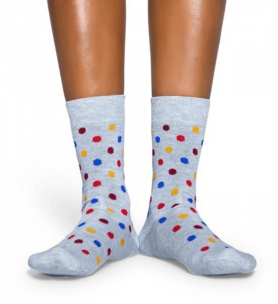 Happy Socks termék Happy Socks Dot Sock - Grey