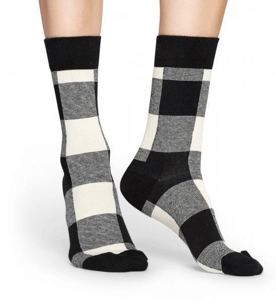 Happy Socks zokni Happy Socks Lumberjack Zokni - Fekete-fehér