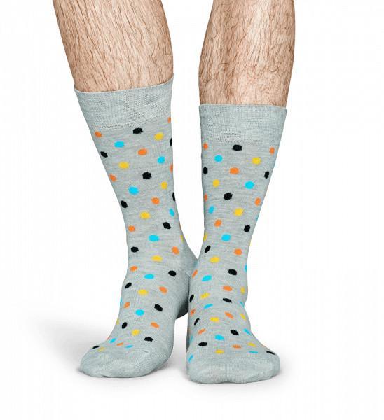 Happy Socks zokni Happy Socks zokni - Dot Sock grey