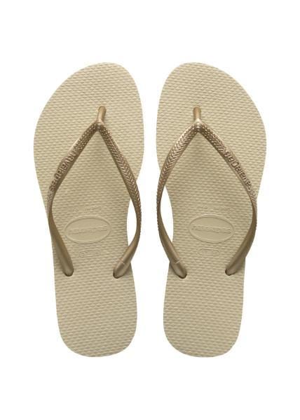 havaianas Papucs Havaianas Slim Sand Grey/Light Golden - női papucs