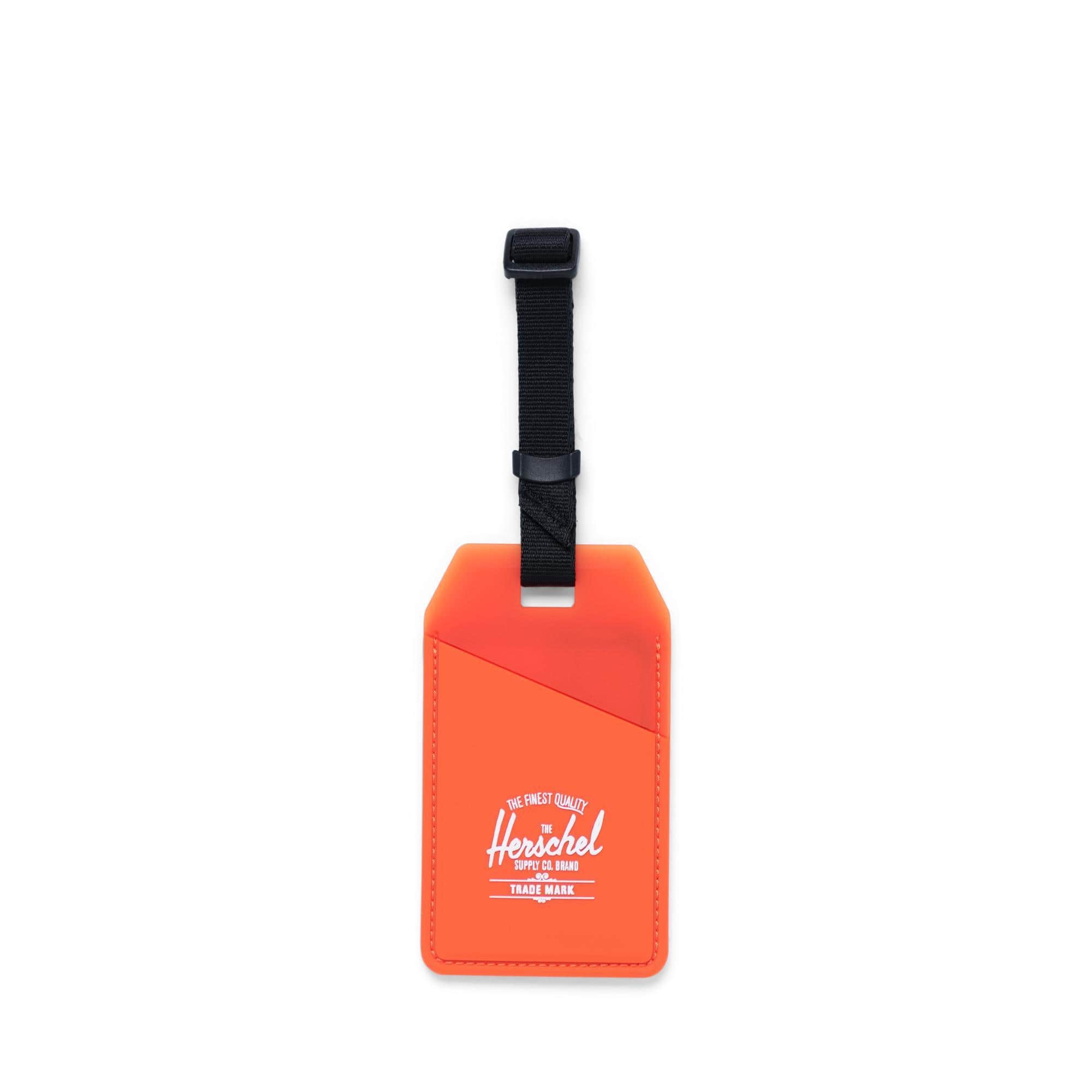 Herschel Supply Co. böröndcimke Herschel Luggage Tag Vermillion Orange Matte/Frosted Böröndcimke