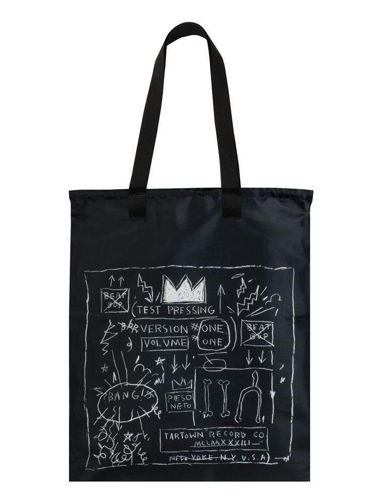 LOQI Táska LOQI JEAN MICHEL BASQUIAT Crown & Skull - környezetbarát táska és hátizsák egyben