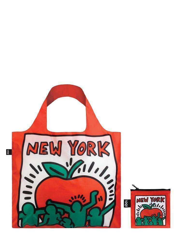 LOQI Táska LOQI KEITH HARING New York - környezetbarát bevásárlótáska