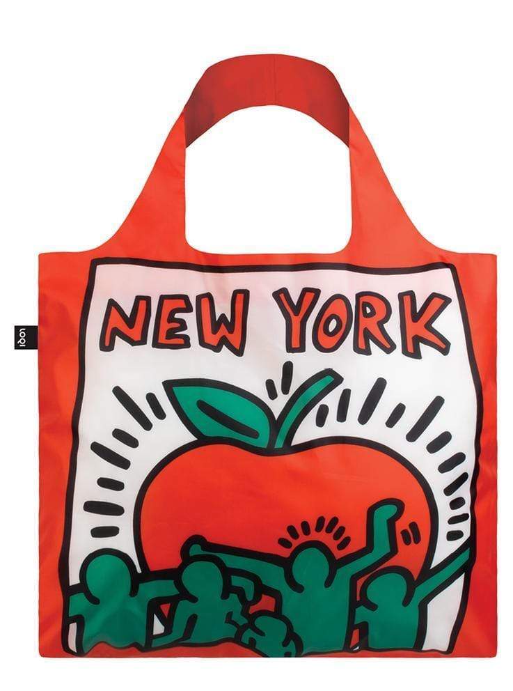 LOQI Táska LOQI KEITH HARING New York - környezetbarát bevásárlótáska