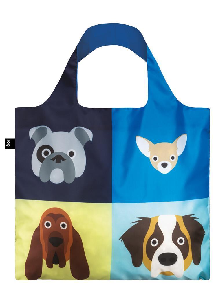 LOQI táska LOQI környezetbarát bevásárlótáska - Dogs