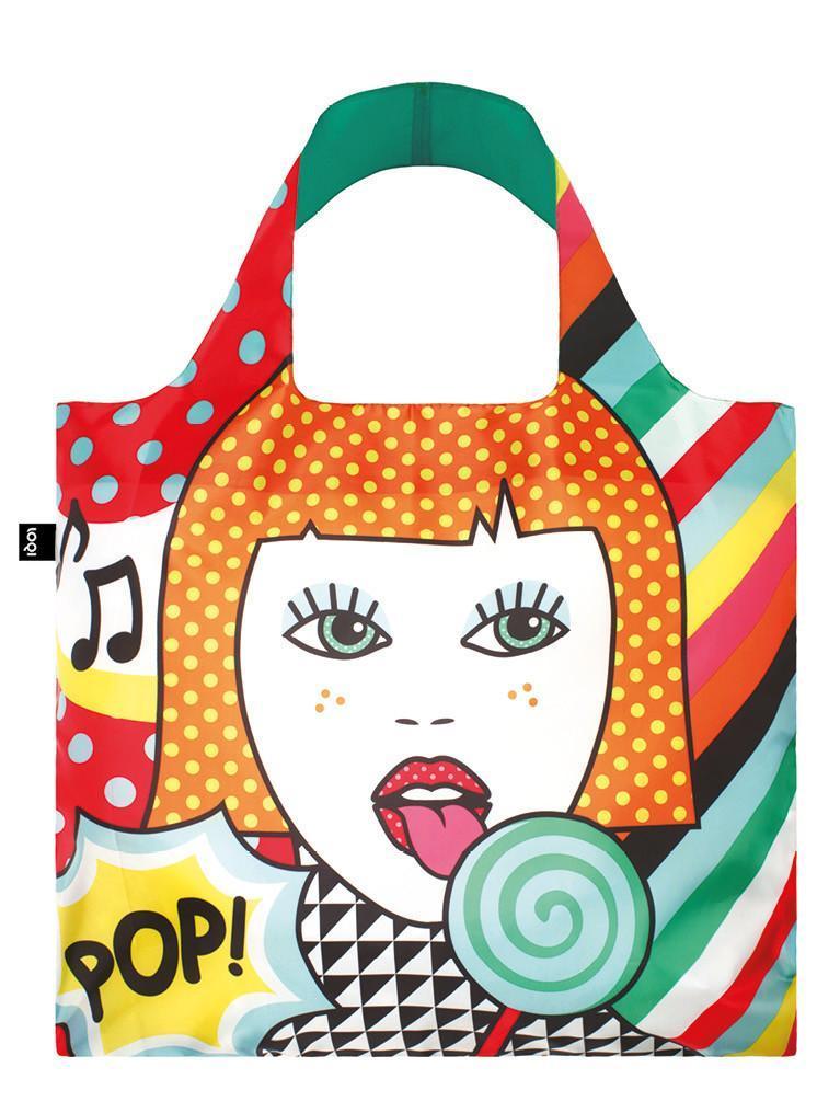 LOQI táska LOQI környezetbarát bevásárlótáska - Lollipop