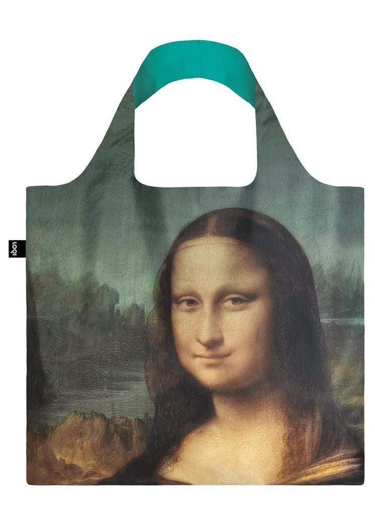 LOQI Táska LOQI LEONARDO DA VINCI Mona Lisa - környezetbarát bevásárlótáska