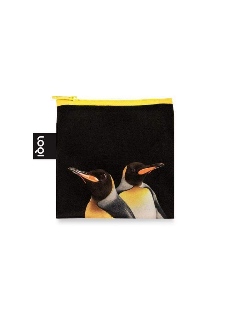 LOQI Táska LOQI NATIONAL GEOGRAPHIC King Penguins - környezetbarát bevásárlótáska