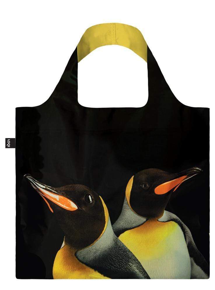 LOQI Táska LOQI NATIONAL GEOGRAPHIC King Penguins - környezetbarát bevásárlótáska