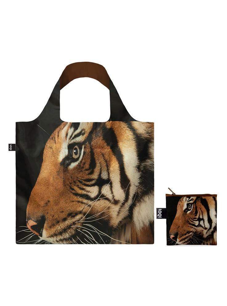 LOQI Táska LOQI NATIONAL GEOGRAPHIC Malayan Tiger - környezetbarát bevásárlótáska