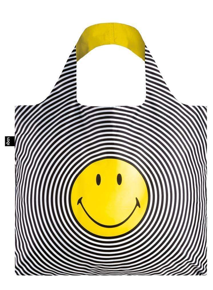 LOQI Táska LOQI SMILEY  Spiral Bag - környezetbarát bevásárlótáska
