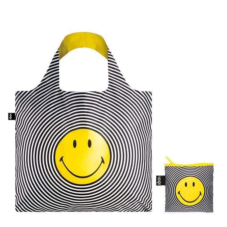 LOQI Táska LOQI SMILEY  Spiral Bag - környezetbarát bevásárlótáska