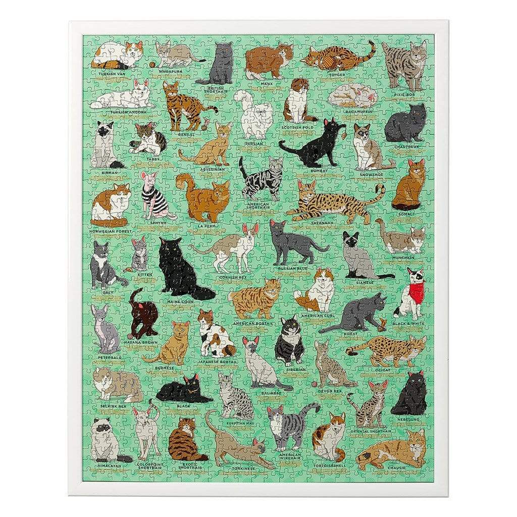 Ridleys Ajándéktárgy Ridley's 1000 darabos Puzzle - Cat Lovers