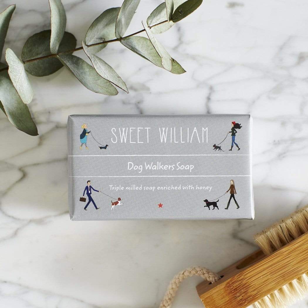 Sweet William Designs Ajándéktárgy Sweet William Designs Dog Walker - Soap - Dog Walkers 200g