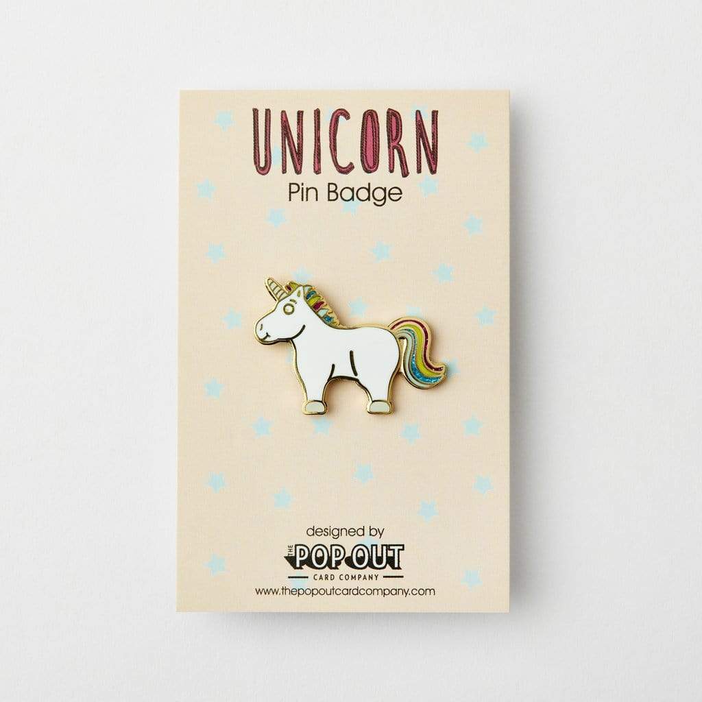 The Pop Out Card Company Ajándéktárgy The Pop Out Card Company Kitűző - Unicorn
